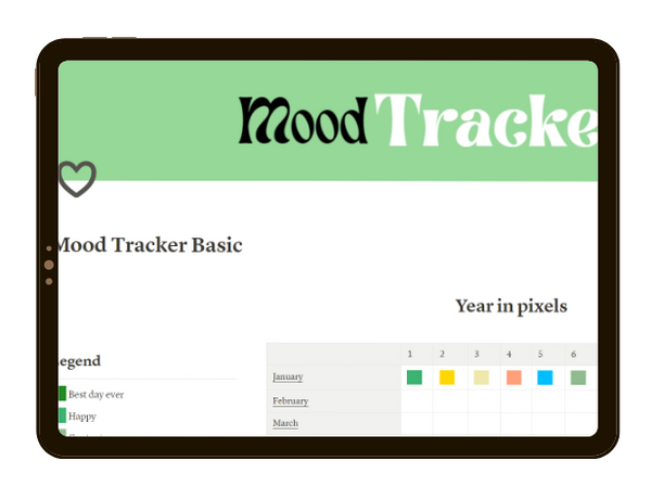 Harnessing Notion for Enhanced Mood Tracking: A Guide to the Basic Edition Template